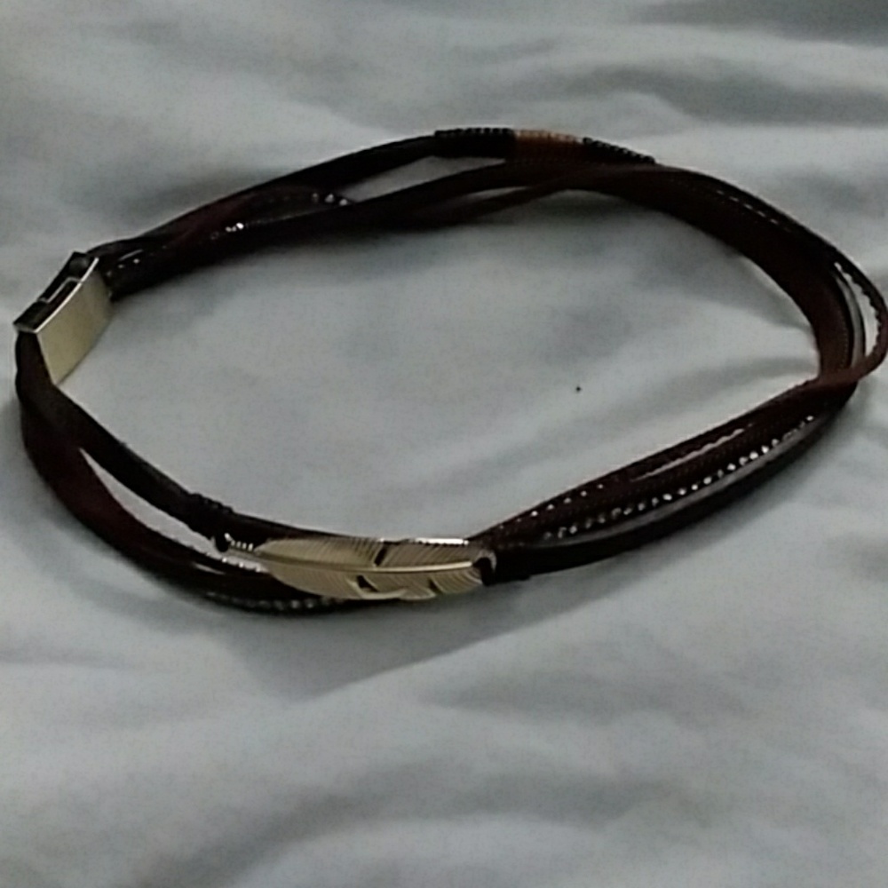 Women's Brown Choker NWOT